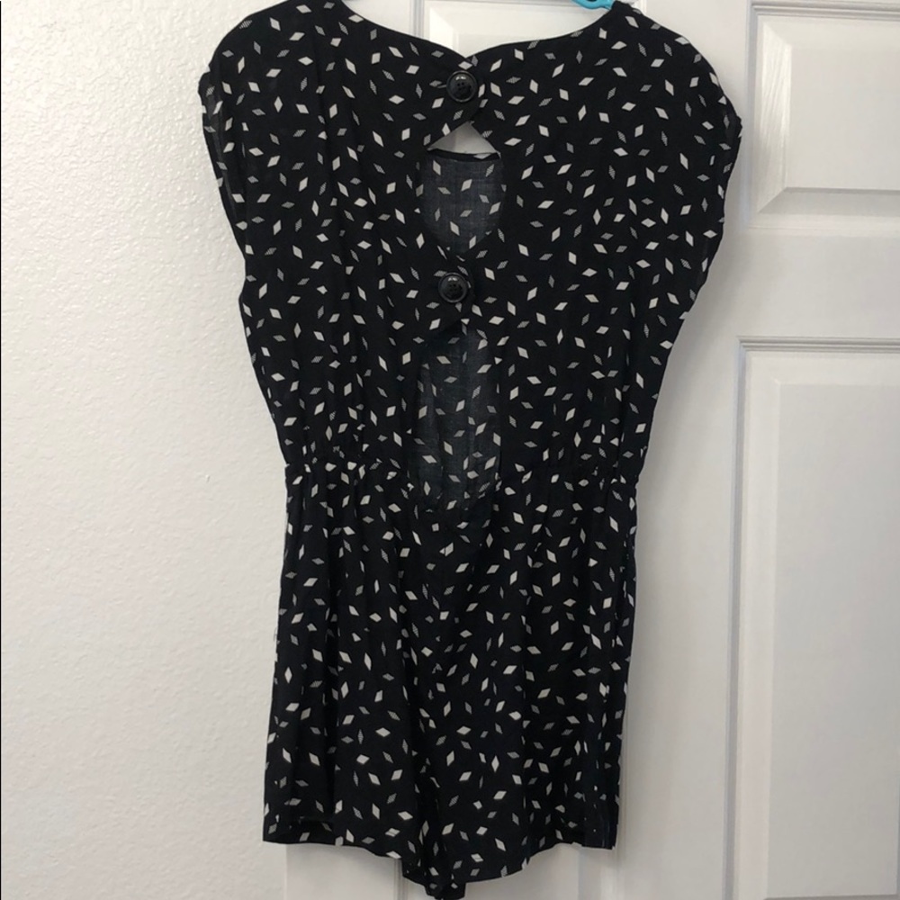 Forever 21 print romper
